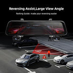2025 Rear View Mirror Camera, 4 Channel Mirror Dash Cam Front and Rear Inside - Image 2