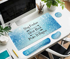 Large Mouse Pad and Keyboard Wrist Rest, Desk Pad - Image 6