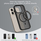 COOLQO Upgraded Magnetic Phone Ring Holder Stand, Super Magnet Cell Phone Grip - Image 7