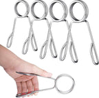 Sumind 4 Pieces 2 Inch Dumbbell Spring Collars Barbell Clamps Locking Collars by Sumind