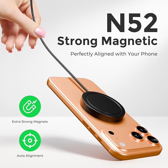 25W Magnetic Wireless Charger: Fast Charging Pad - Image 5