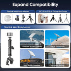 XLTTYWL 2025 Starlink Mini Pole Mount Kit, Aluminum Mini Starlink Tripod Adapter - Image 5