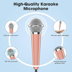 Mini Microphone for iPhone iPad Small ASMR Tiny Microphone for Voice Video - Image 4