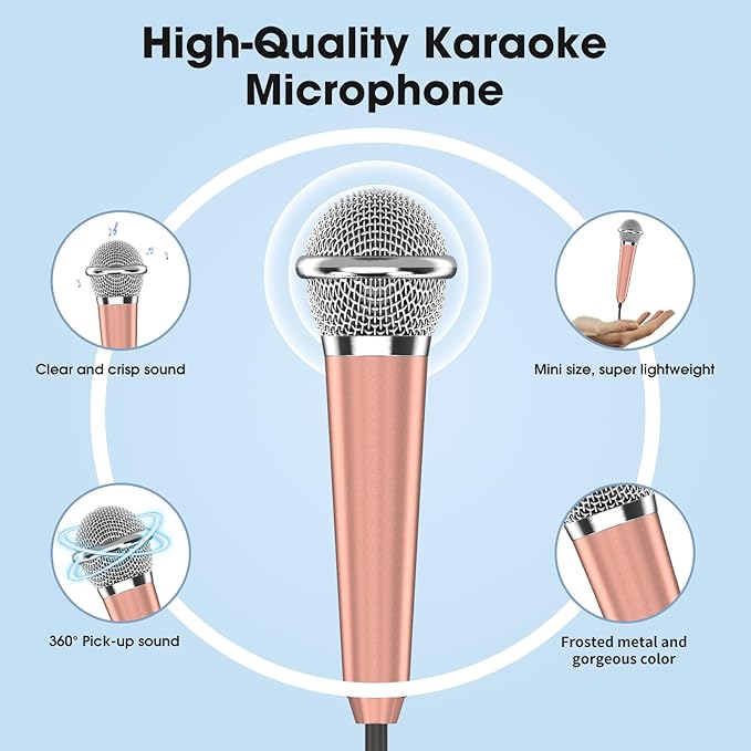 Mini Microphone for iPhone iPad Small ASMR Tiny Microphone for Voice Video - Image 4