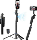 70” Auto Face Tracking Tripod, Extendable 360° Rotation Phone Tripod by USKEYVISION