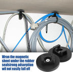 20Pcs Strong Magnetic Cable Zip Tie Base, Heavy Duty Wire Cable Holder - Image 5