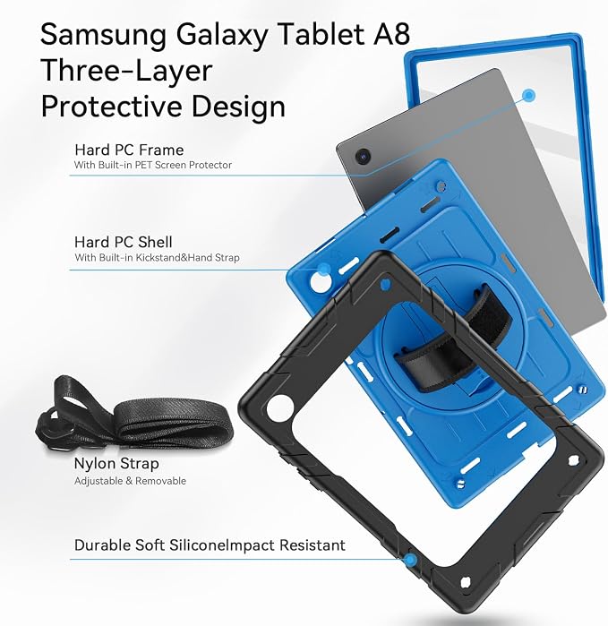 for Samsung Galaxy Tablet A8 Case 10.5 inch 2022 SM-X200/X205/X207 - Image 4