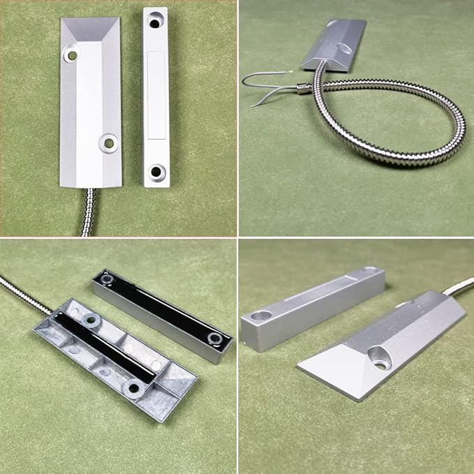 Home Security Wired Rolling Door Contact 0~100V/0.5Amp Magnetic Reed Switch - Image 4