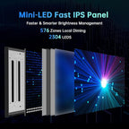 KTC 27 Inch 4K Mini LED Monitor, Fast IPS, HDR1000 160Hz 144Hz Gaming Monitor - Image 2