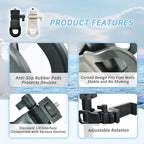 2 Packs Monitor Clip Webcam Clamp Camera Mount Screen LCD Display Top Hanger - Image 4