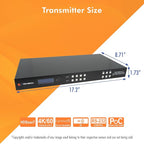 J-Tech Digital HDBaseT 4x4 Matrix Extender Switcher Supports HDMI2.0 HDCP2.2 - Image 8