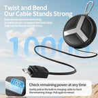 Vivilumens Retractable Power Bank Outdoor Portable 10000mAh Cell Phone Fast - Image 5