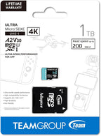 TEAMGROUP A2 Ultra Card 1TB Micro SDXC UHS-I U3 A2 V30, R/W up to 200/170 MB/s - Image 7