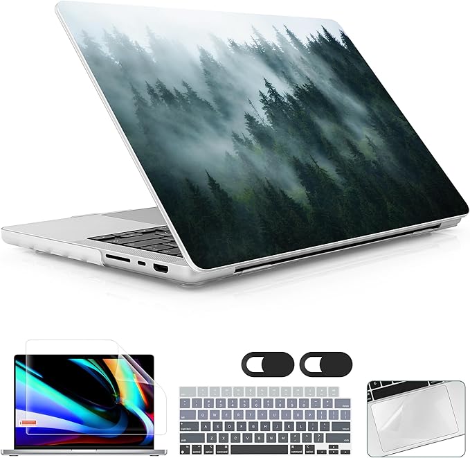 for MacBook Pro 16 inch Case 2021 2022 2023 2024 Release A3186 A3403 M4 A2991 by WelcomeViseNewitems
