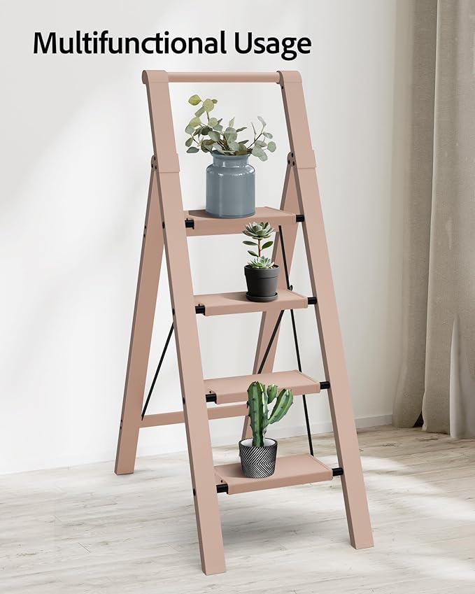Taranta 4 Step Ladder, Lightweight Aluminum Step Stool - Image 8