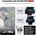 NEEWER Mount Adapter for RS3 & RS4, Arca Type Quick Release Plate - Image 2