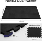Starfavor Sound Absorbing Interlocking Floor Mats Pads 18 Pcs, 15.7" x 11.8" - Image 2