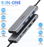 Docking Station Dual DisplayPort, Selore USB c hub - Image 2