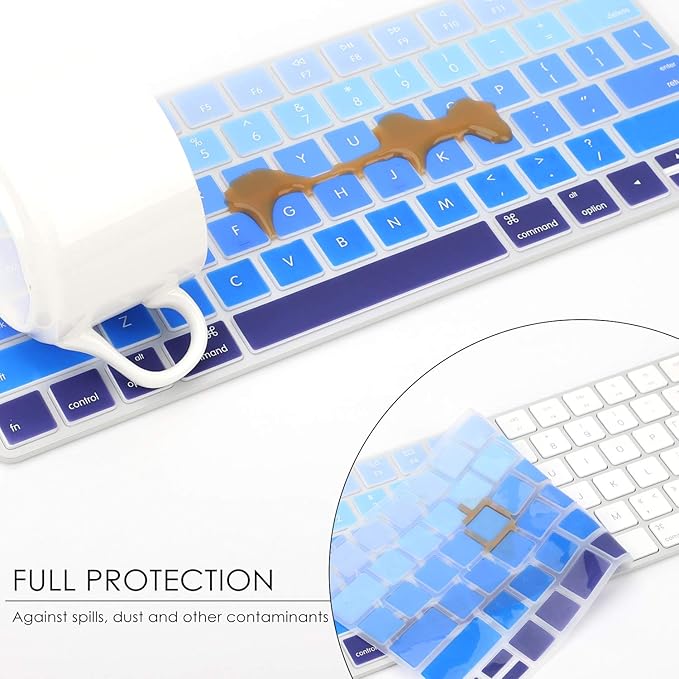 Allinside Ombre Blue Cover for Apple Magic Keyboard - Image 5