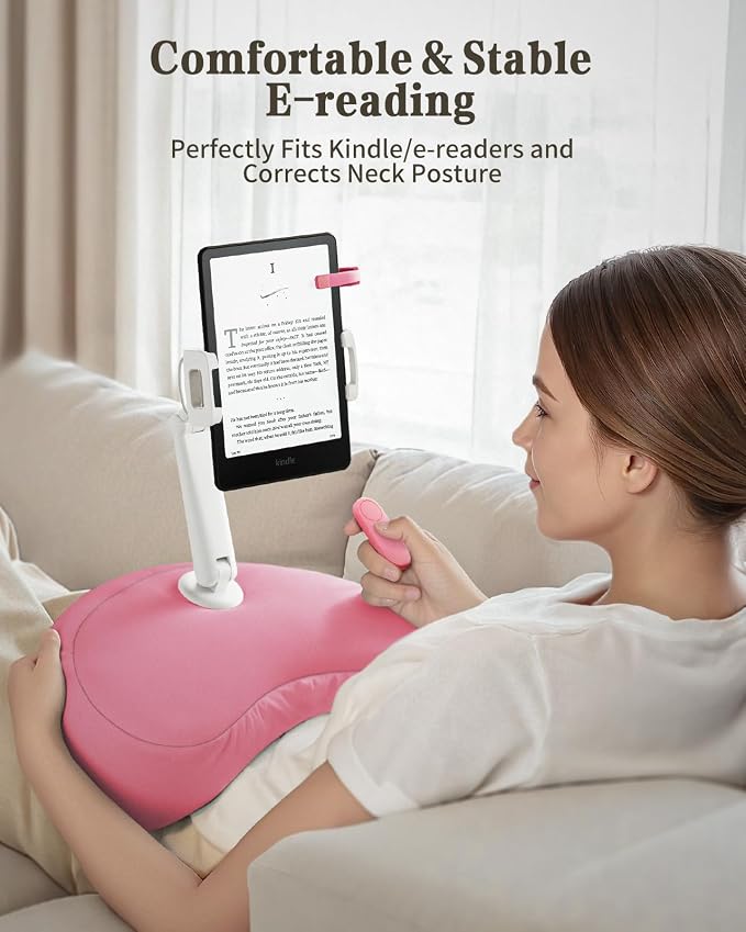 SAIJI Kindle Pillow Stand, iPad Stand Compatible - Image 2