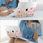 Mektron for MacBook Air 13 Case A1466/A1369, Snap-on Plastic Hard Shell Cover - Image 6