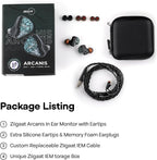 Linsoul ZiiGaat Arcanis in Ear Monitor, Professional 2DD+5BA Hybrid IEM Earphone - Image 8