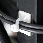 200pcs 3/4" Back-Glue Self Adhesive White Strong Cable Zip Tie Mounts - Image 4