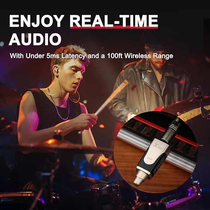 Xvive U45R Wireless in-Ear Monitor System - Image 6