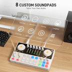 MAONO Podcast Equipment Bundle: Audio Interface mixer - Image 6