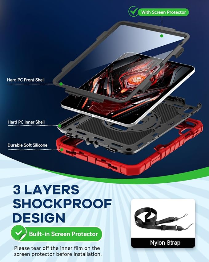 Cantis Case for iPad 11-inch 2025/ iPad 10th Generation 2022 - Image 3