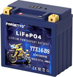 YTX14-BS Lithium Motorcycle Battery, ATV Battery 12V 8AH 600CCA Compatible - Image 9