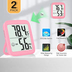 Antonki 2 Pack Room Thermometer - Image 6