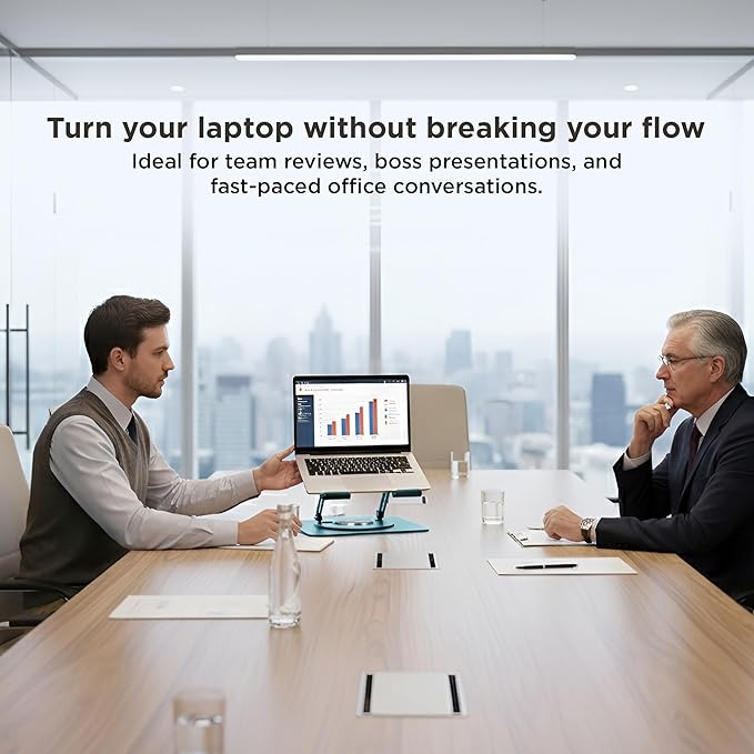Uncaged Ergonomics Swivel Laptop Stand - Image 7
