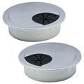 2 Pcs Desk Grommet 2-3/8" / 60 mm, Desk Cord Hole Cover, Cable Grommet ABS by EASYEAH