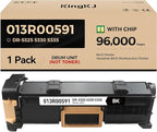 5325 5330 5335 Drum Unit 013R00591 Drum Unit Black 1-Pack High-Yield Replacement by KingKJInkToner