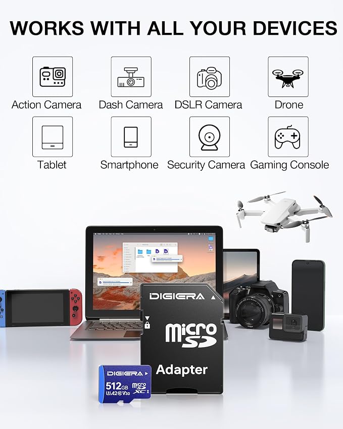 512GB LT100 microSDXC UHS-I Memory Card - Image 3