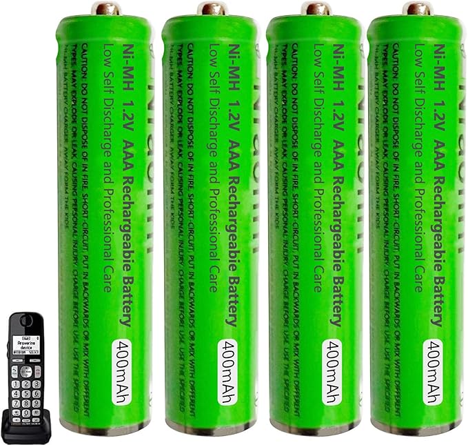 4 Pack NI-MH AAA Rechargeable Battery by Ni-MHRechargeableAAABattery