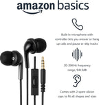 Amazon Basics Wired Earbuds - Image 2