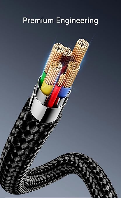 Woven USB-C Cable for iPhone 16 Pro Max MFi Certified Car CarPlay USB-A to USB - Image 4