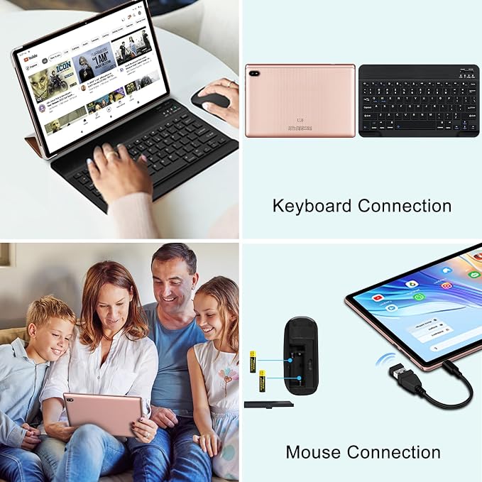 Android 14 Tablet 10 Inch Tablets, 20GB+128GB/1TB Expandable, Tablets - Image 6