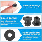 PATIKIL 7mm / 1/4 Inch Drill Hole, 3/16 Inch ID Rubber Grommets - Image 3