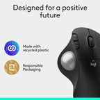 Logitech Ergo M575S Wireless Trackball Mouse, Wireless Ergonomic Mouse - Image 9