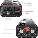 DC 12v AC 120V 60HZ Pure sine Wave 3000w Solar Power Inverter - Image 3