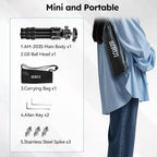 SIRUI Lightweight Mini Tripod, 1.9lbs Aluminum Desktop Table Tripod - Image 8