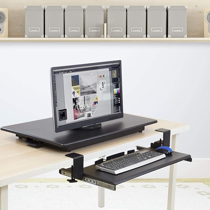 Mount-It! Clamp Keyboard Tray - Image 8