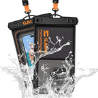 2 Pack Floating Waterproof Phone Pouch, Essential by GJUMP