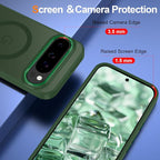Magnetic for Google Pixel 9 Pro XL Case, Shockproof Slim Translucent Matte - Image 3