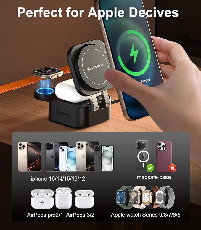 Retractable 3 in 1 Charging Station - Image 5