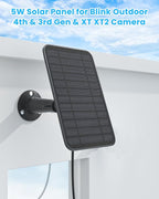 5W Solar Panel Compatible with Blink Outdoor 4/Blink Outdoor XT3 & Blink XT2/XT - Image 3