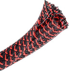 CrocSee 25ft - 1/2 inch Braided Cable Management Sleeve Cord Protector - by CrocSee